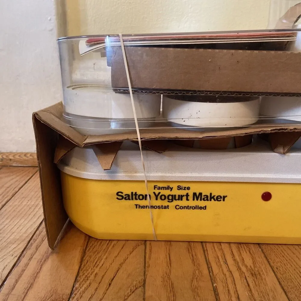 Vintage Salton Yogurt Maker Cheese Maker Family Size GM-10 *****NO JARS INCLUDED